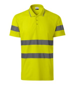 interlock-pikee, 55% puuvill, 45% polüester, 3M helkurribad