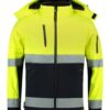 softshell: 100% polüester, pu membraan softshell: 100% polüester, PU-membraan