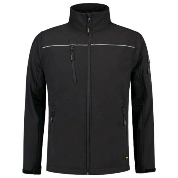 softshell, 100% polüester + pu membraan softshell, 100% polüester + PU-membraan