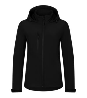 softshell: 96% polüester, 4% elastaan, 100D, 4-suunaline stretch, vettpidav viimistlus Sisepool: 100% polüester - mikrofliis, antipilling-viimistlus