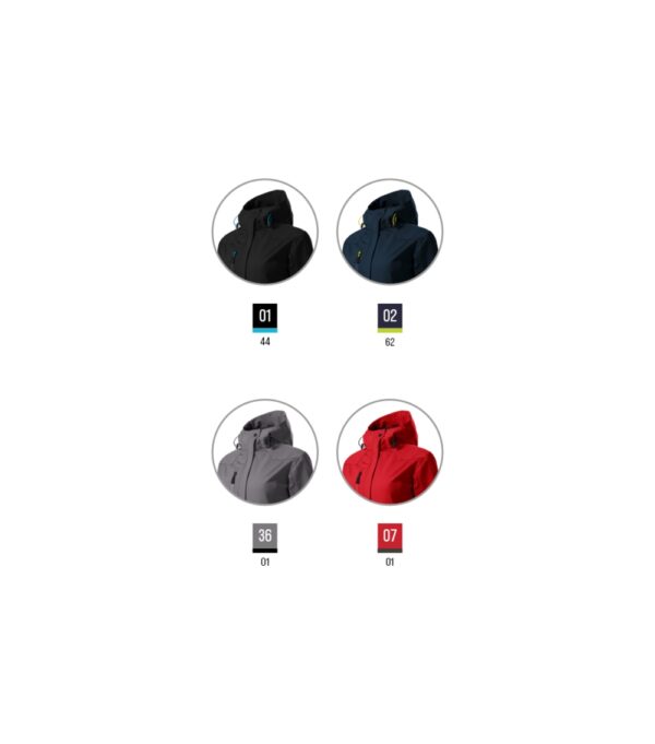 softshell: 96% polüester, 4% elastaan (koostis võib erineda – 100% polüester), nanotex® viimistlus tpu membraan perforeeritud mikrofliis: 100% polüester veekindlus 5 000 mm, hingavus 600 g/m²/24h softshell: 96% polüester, 4% elastaan (koostis võib erineda – 100% polüester), NANOtex® viimistlus TPU-membraan perforeeritud mikrofliis: 100% polüester veekindlus 5 000 mm, hingavus 600 g/m²/24h