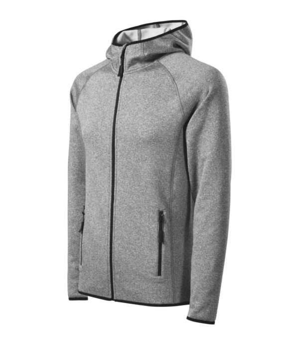 stretch fliis, 95% mikropolüester, 5% elastaan – dark gray melange s stretch-fliis, 95% mikropolüester, 5% elastaan – dark gray melange S