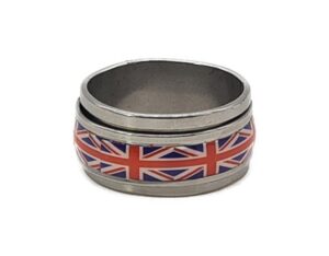 suurbritannia lipu motiiviga sõrmus Suurbritannia lipu motiiviga sõrmus
