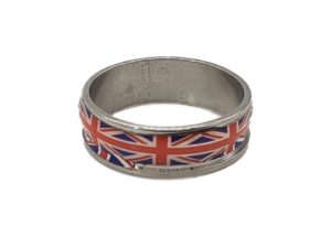 suurbritannia lipu motiiviga sõrmus Suurbritannia lipu motiiviga sõrmus