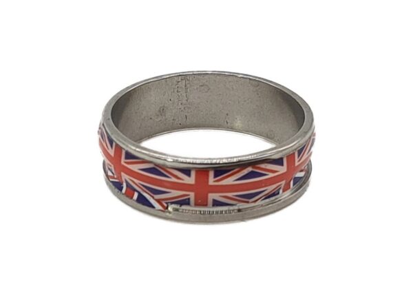 suurbritannia lipu motiiviga sõrmus Suurbritannia lipu motiiviga sõrmus
